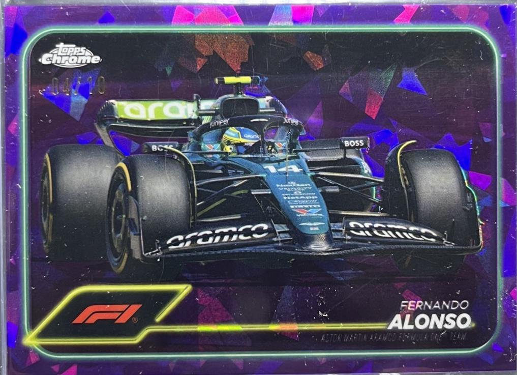 Fernando Alonso [Purple Sapphire] #83