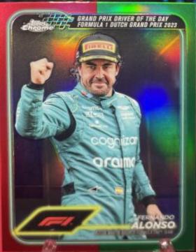 Fernando Alonso [Red Green Refractor] #171