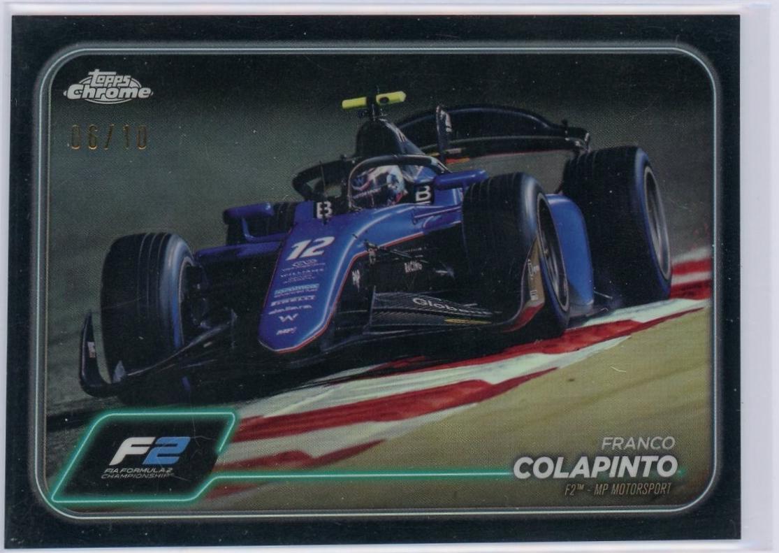 Franco Colapinto [Black Refractor] #96