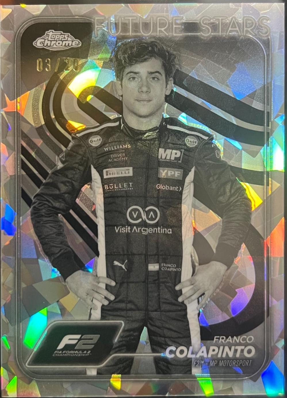 Franco Colapinto [Black White Sapphire] #24