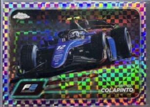 Franco Colapinto [Checker Flag Purple Refractor] #96