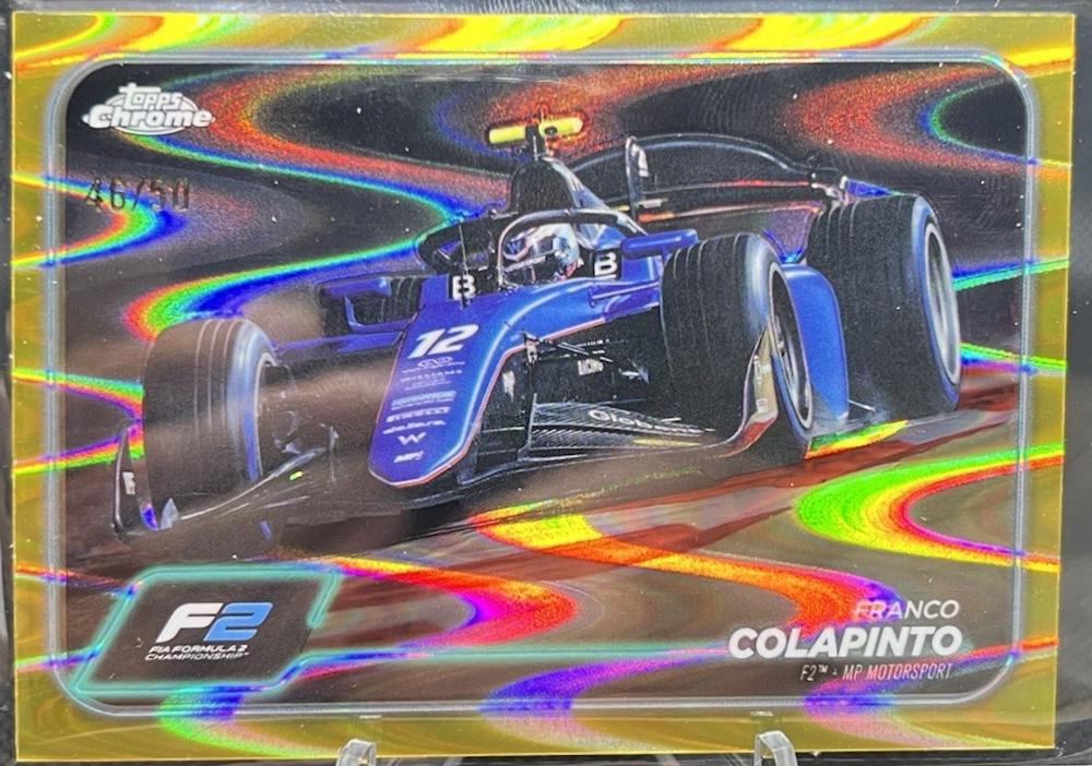 Franco Colapinto [Gold RayWave Refractor] #96