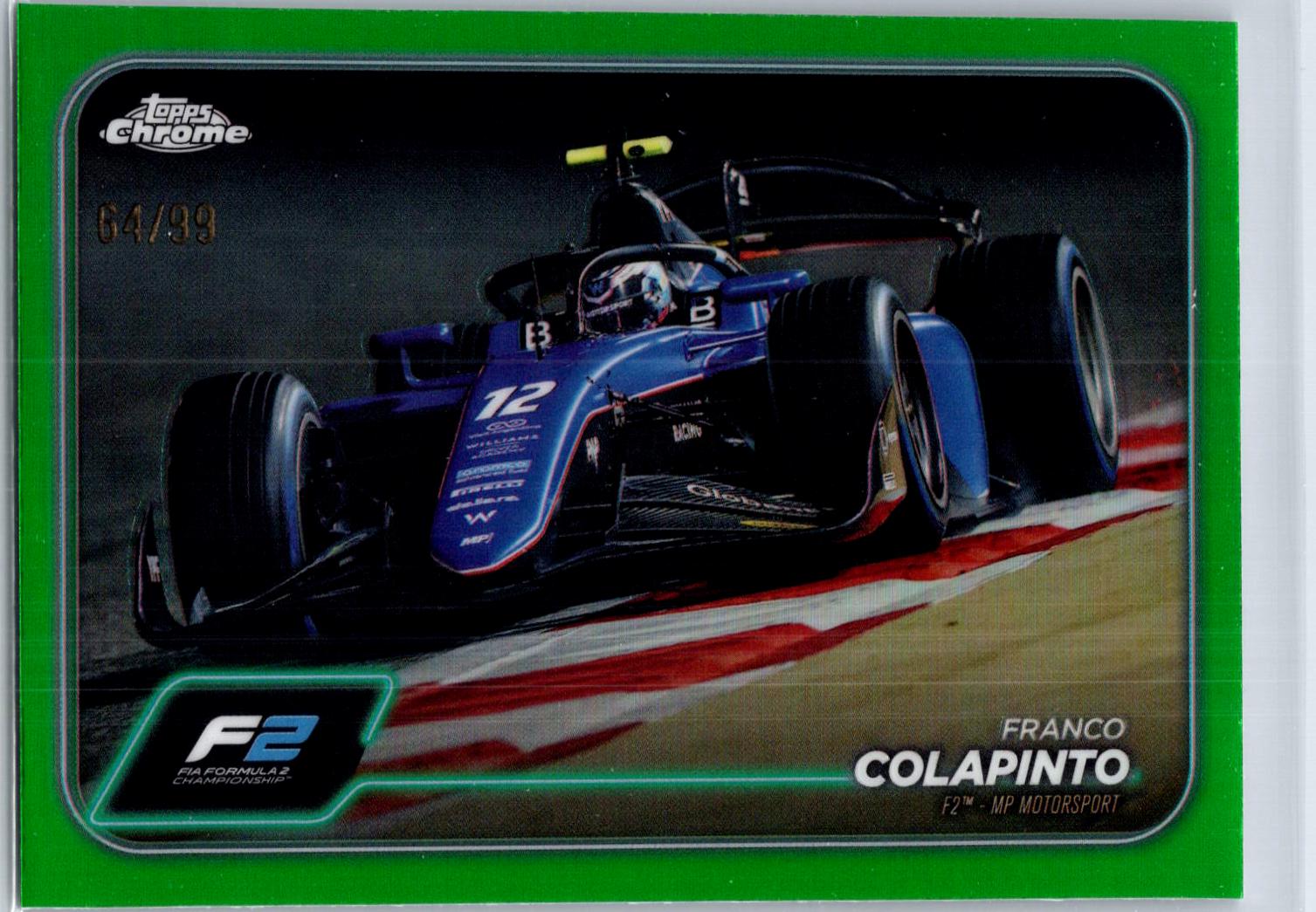 Franco Colapinto [Green Refractor] #96