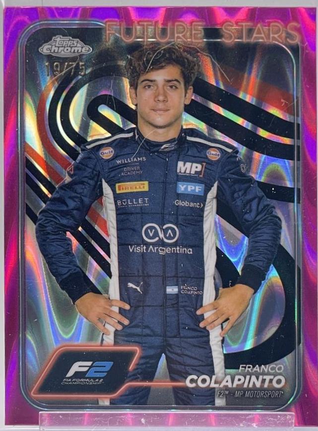 Franco Colapinto [Pink RayWave Refractor] #24