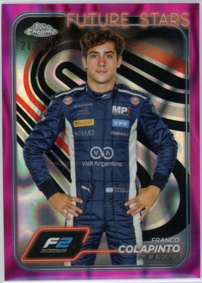 Franco Colapinto [Pink Refractor] #24