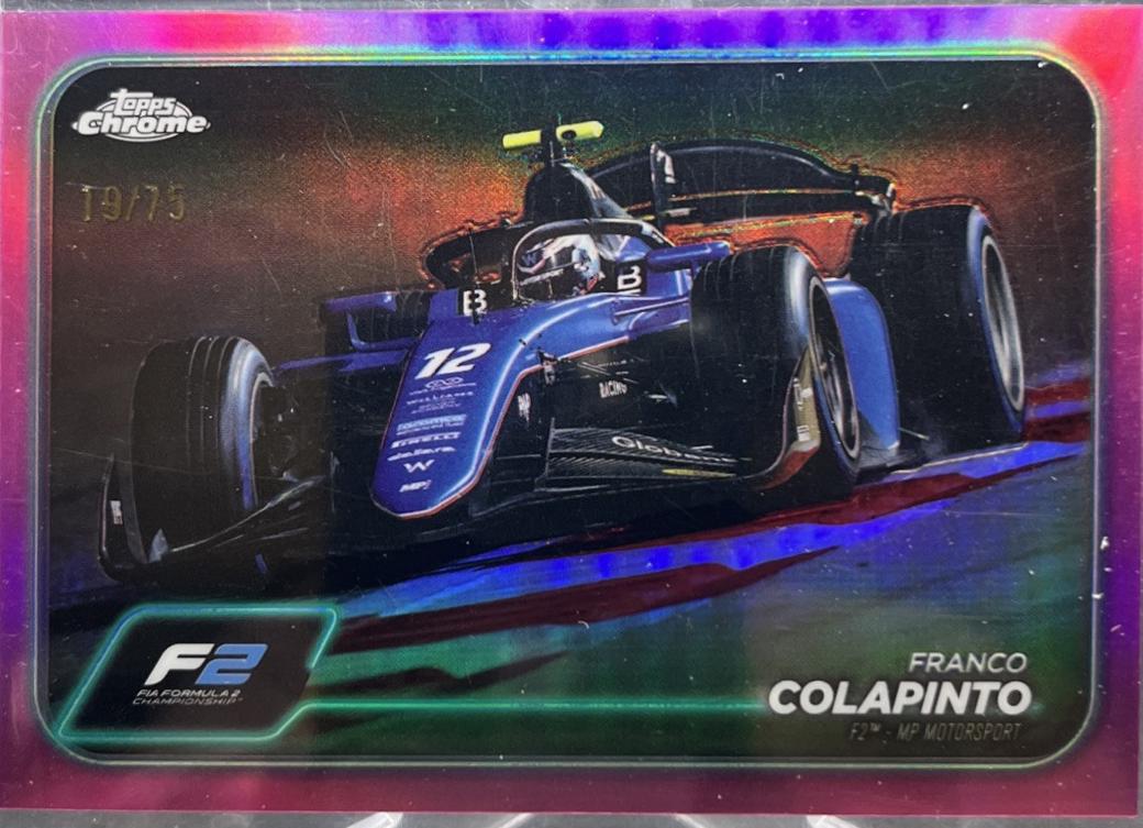 Franco Colapinto [Pink Refractor] #96