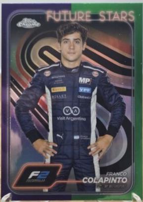 Franco Colapinto [Purple Green Refractor] #24
