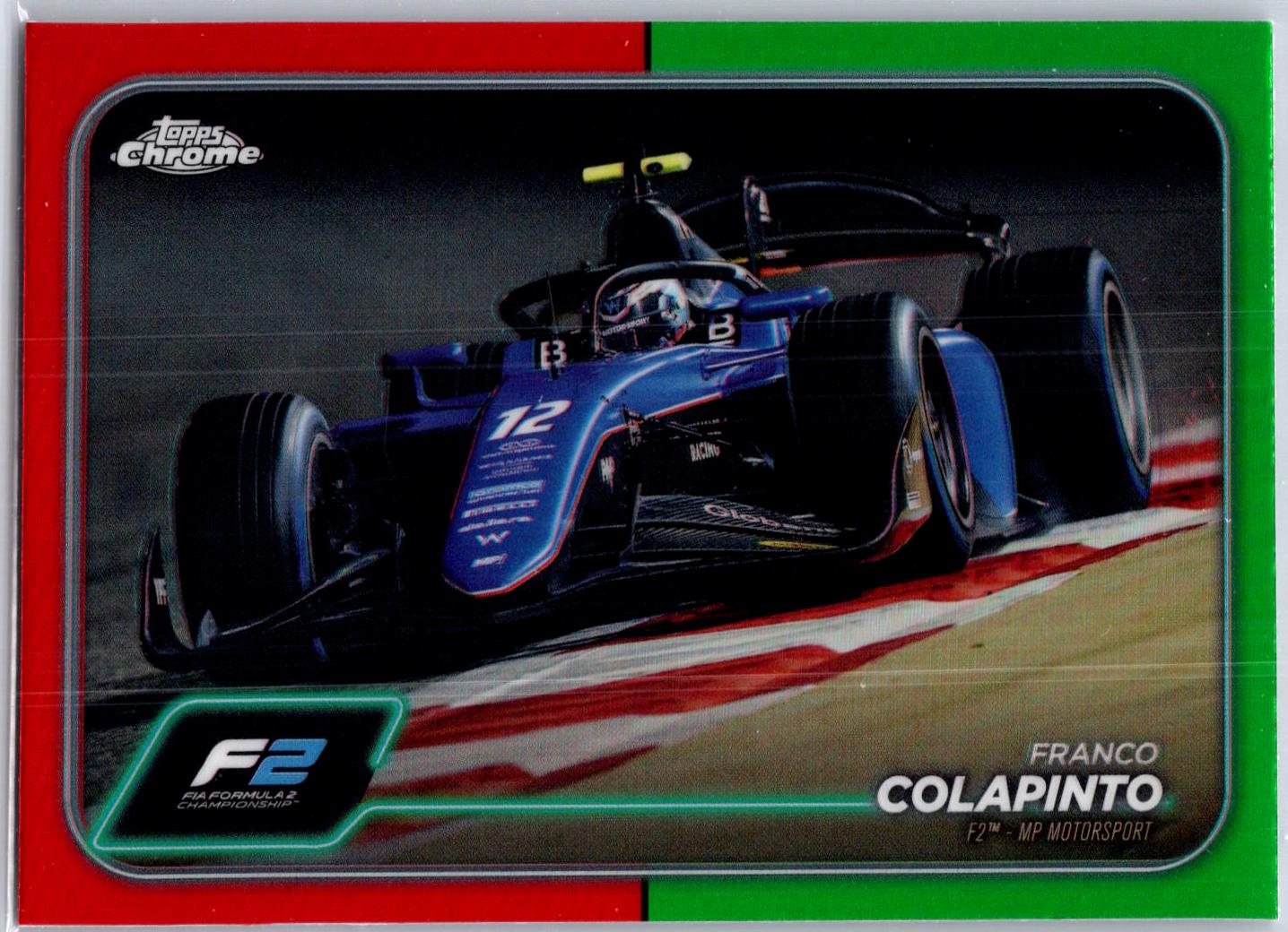 Franco Colapinto [Red Green Refractor] #96