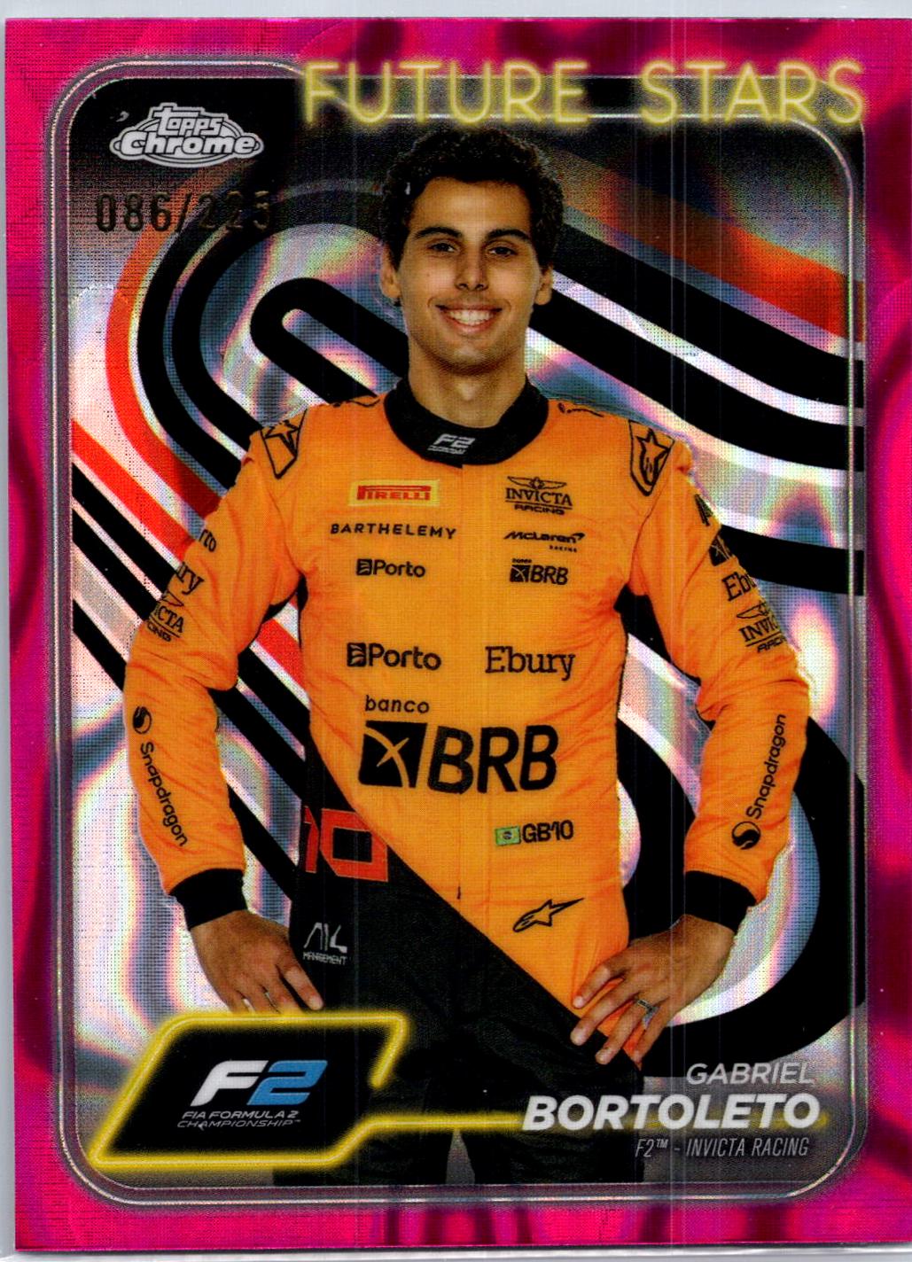 Gabriel Bortoleto [Fuchsia Lava Refractor] #28