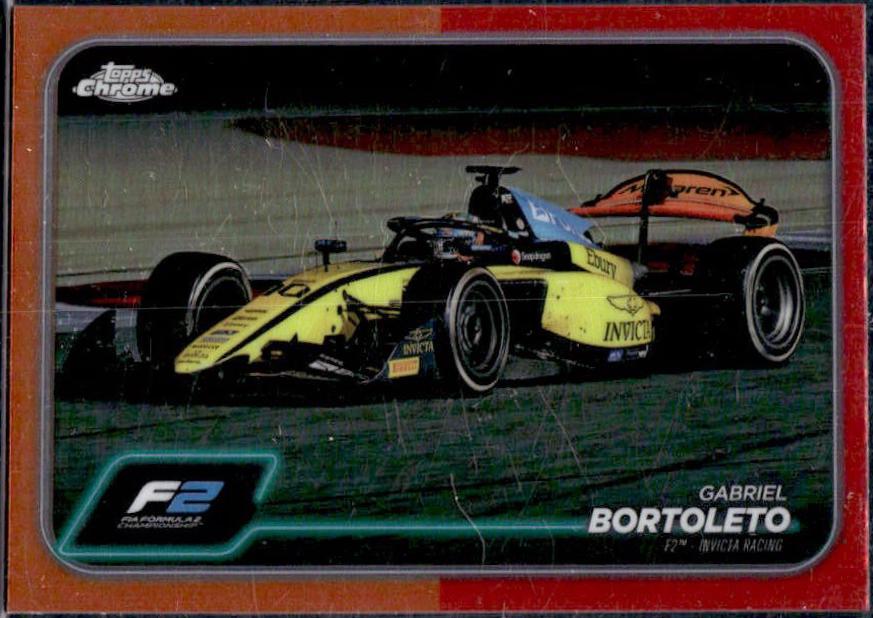 Gabriel Bortoleto [Orange Red Refractor] #100