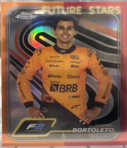 Gabriel Bortoleto [Orange Red Refractor] #28