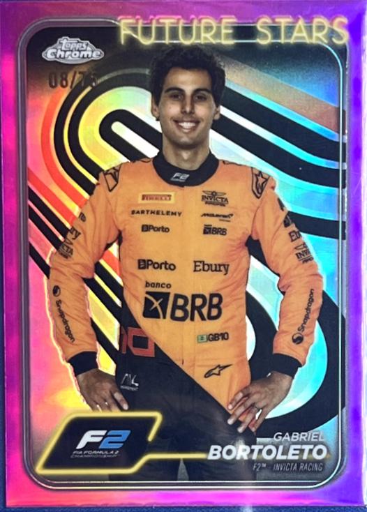 Gabriel Bortoleto [Pink Refractor] #100