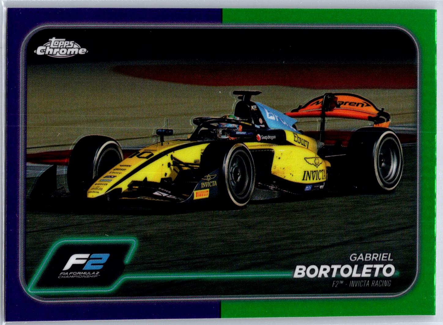 Gabriel Bortoleto [Purple Green Refractor] #100