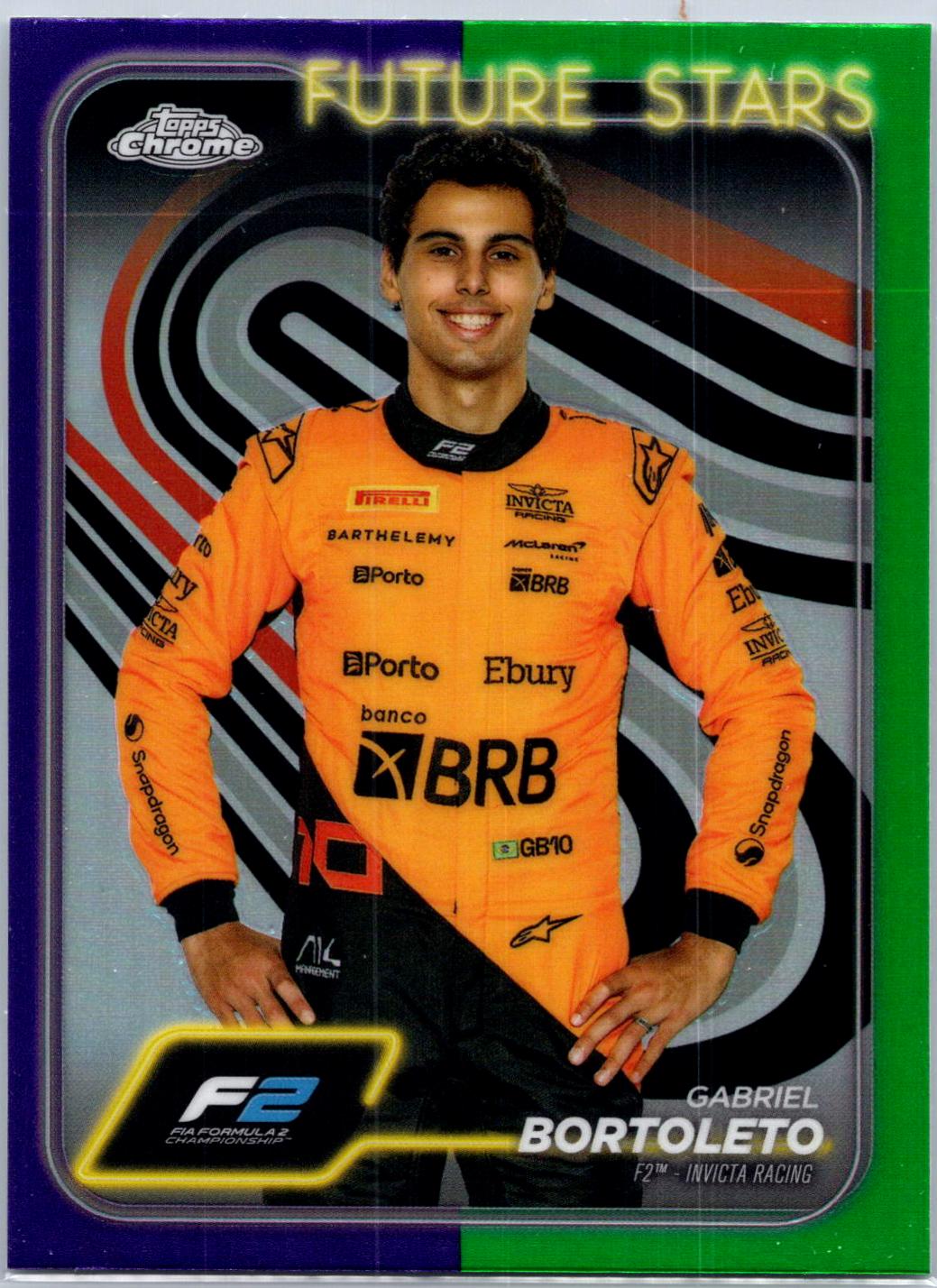 Gabriel Bortoleto [Purple Green Refractor] #28