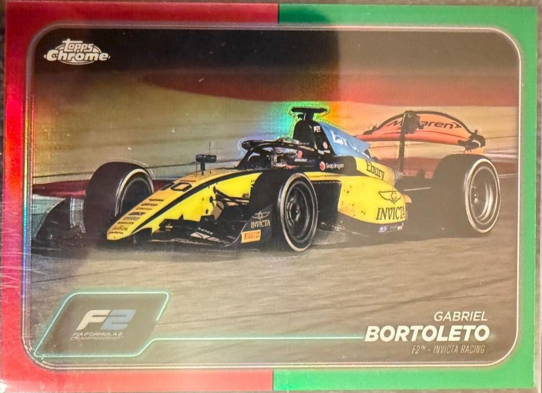 Gabriel Bortoleto [Red Green Refractor] #100