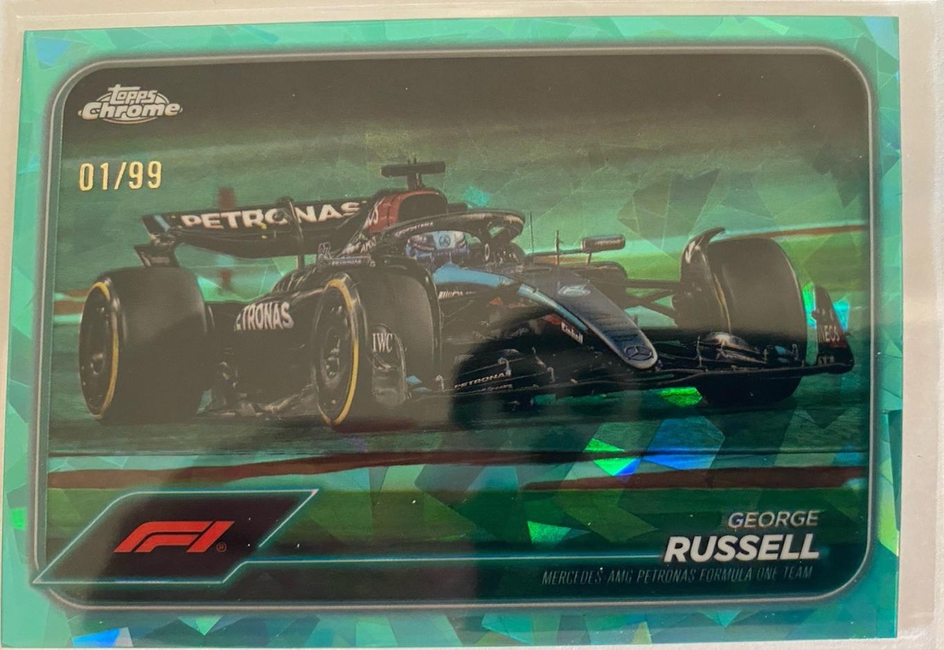 George Russell [Aqua Sapphire] #77