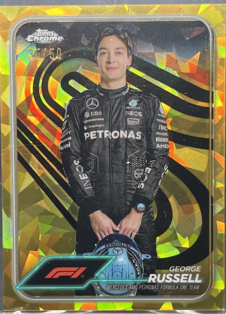 George Russell [Gold Sapphire] #5