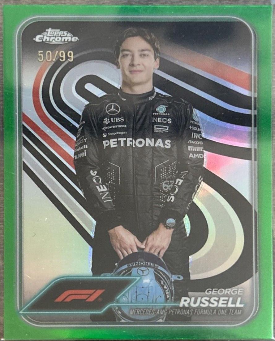 George Russell [Green Refractor] #5