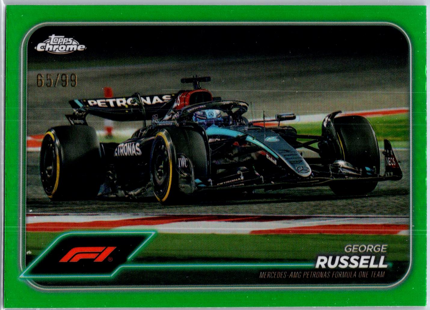 George Russell [Green Refractor] #77