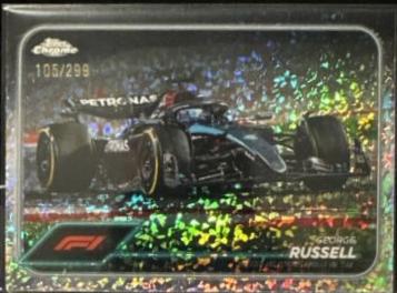 George Russell [Mini Diamond Refractor] #77