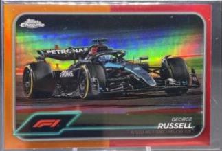 George Russell [Orange Red Refractor] #77