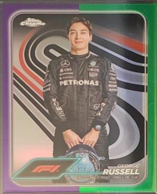George Russell [Purple Green Refractor] #5