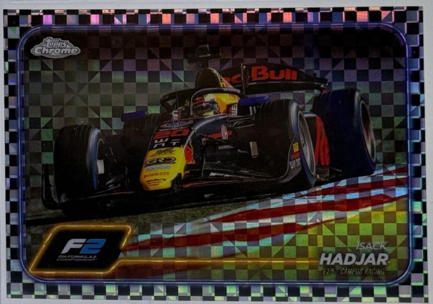 Isack Hadjar [Checker Flag Refractor] #113