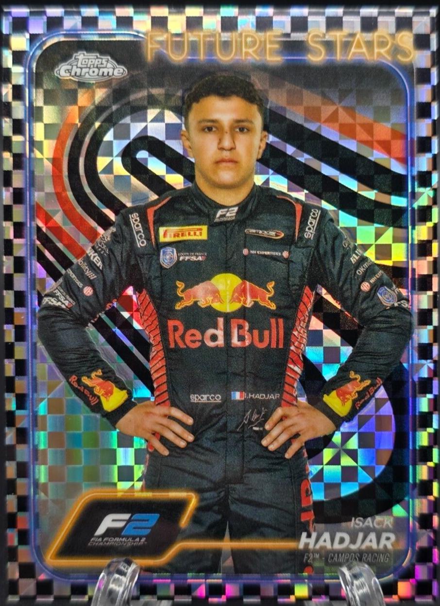 Isack Hadjar [Checker Flag Refractor] #41