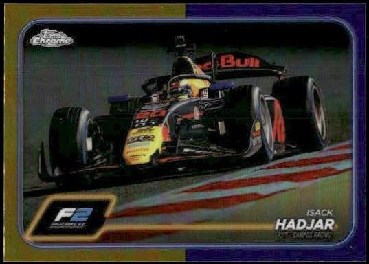 Isack Hadjar [Gold Purple Refractor] #113
