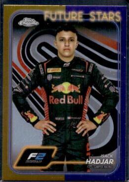 Isack Hadjar [Gold Purple Refractor] #41