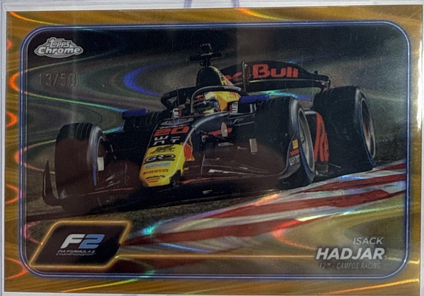 Isack Hadjar [Gold RayWave Refractor] #113