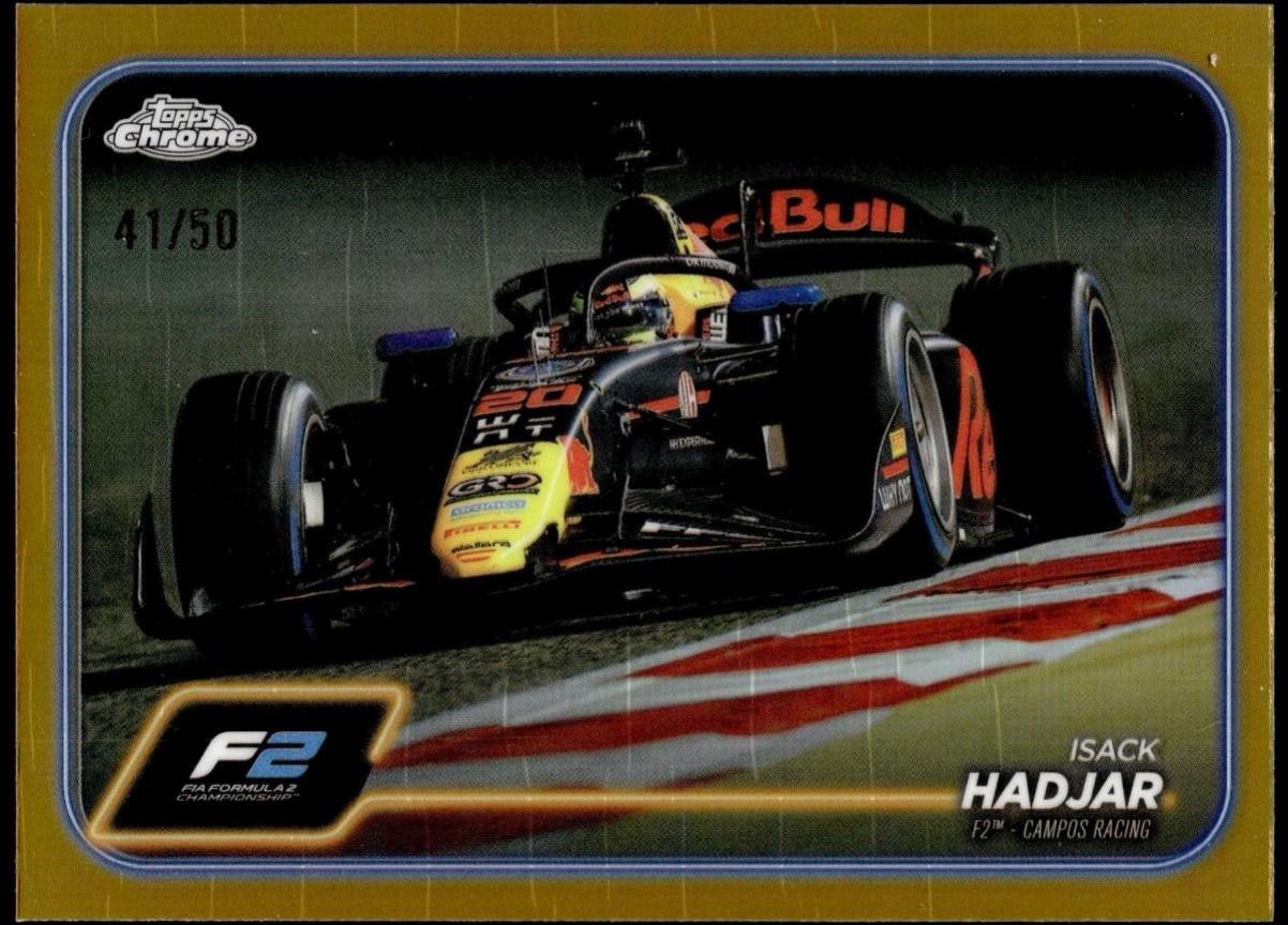 Isack Hadjar [Gold Refractor] #113