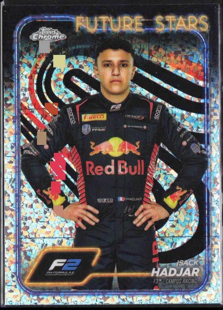 Isack Hadjar [Mini Diamond Refractor] #41
