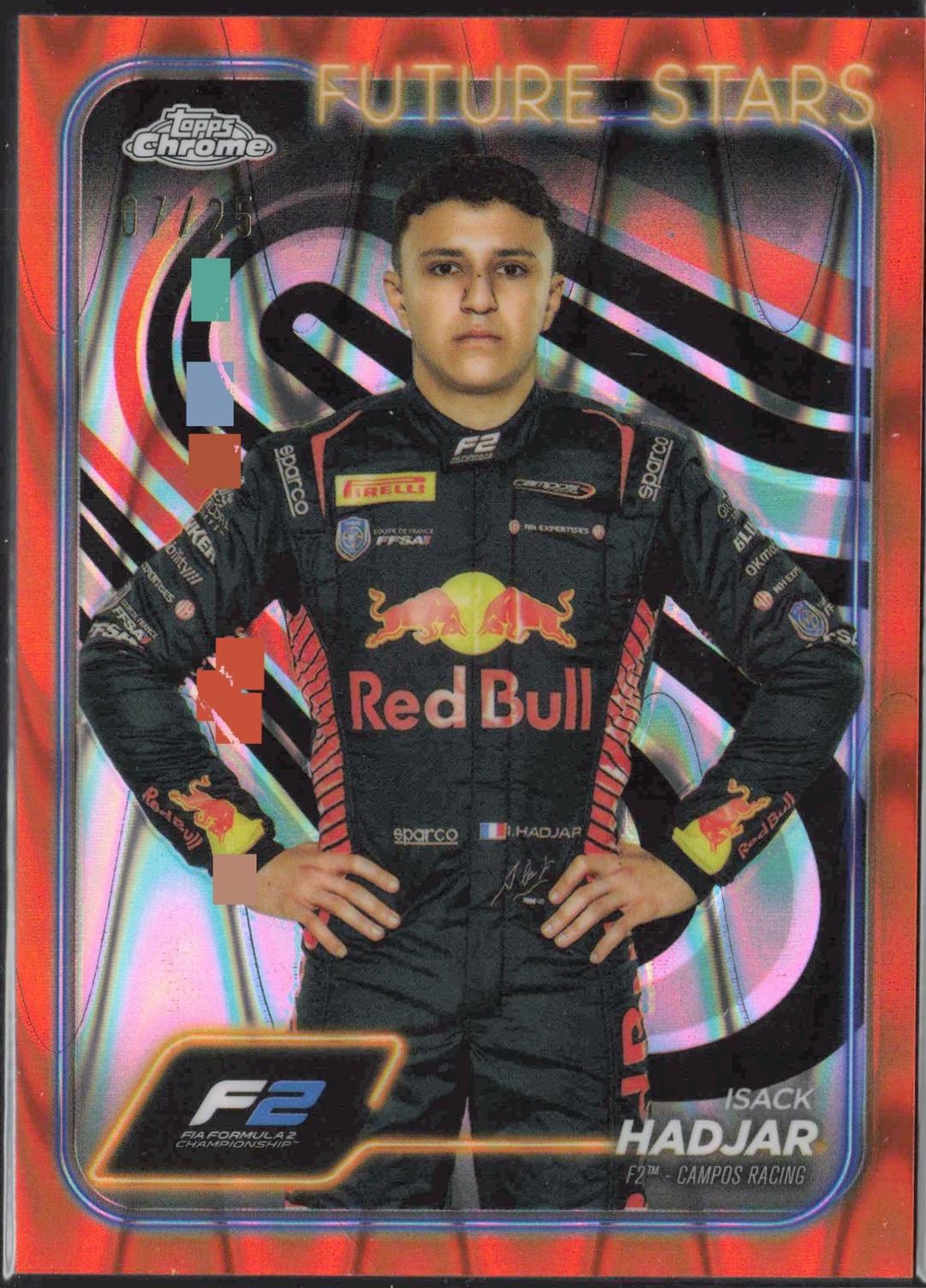 Isack Hadjar [Orange RayWave Refractor] #41