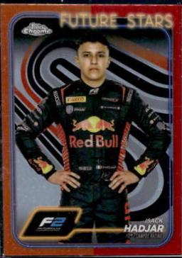 Isack Hadjar [Orange Red Refractor] #41