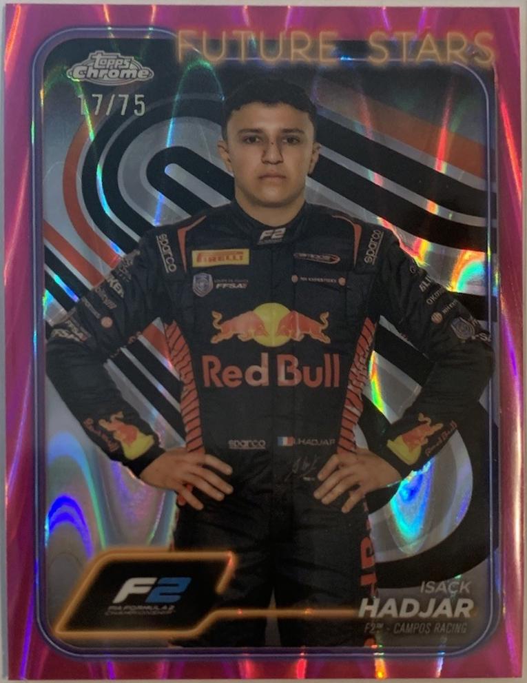 Isack Hadjar [Pink RayWave Refractor] #41