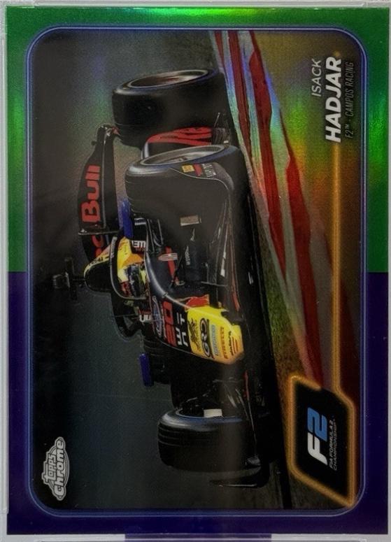 Isack Hadjar [Purple Green Refractor] #113