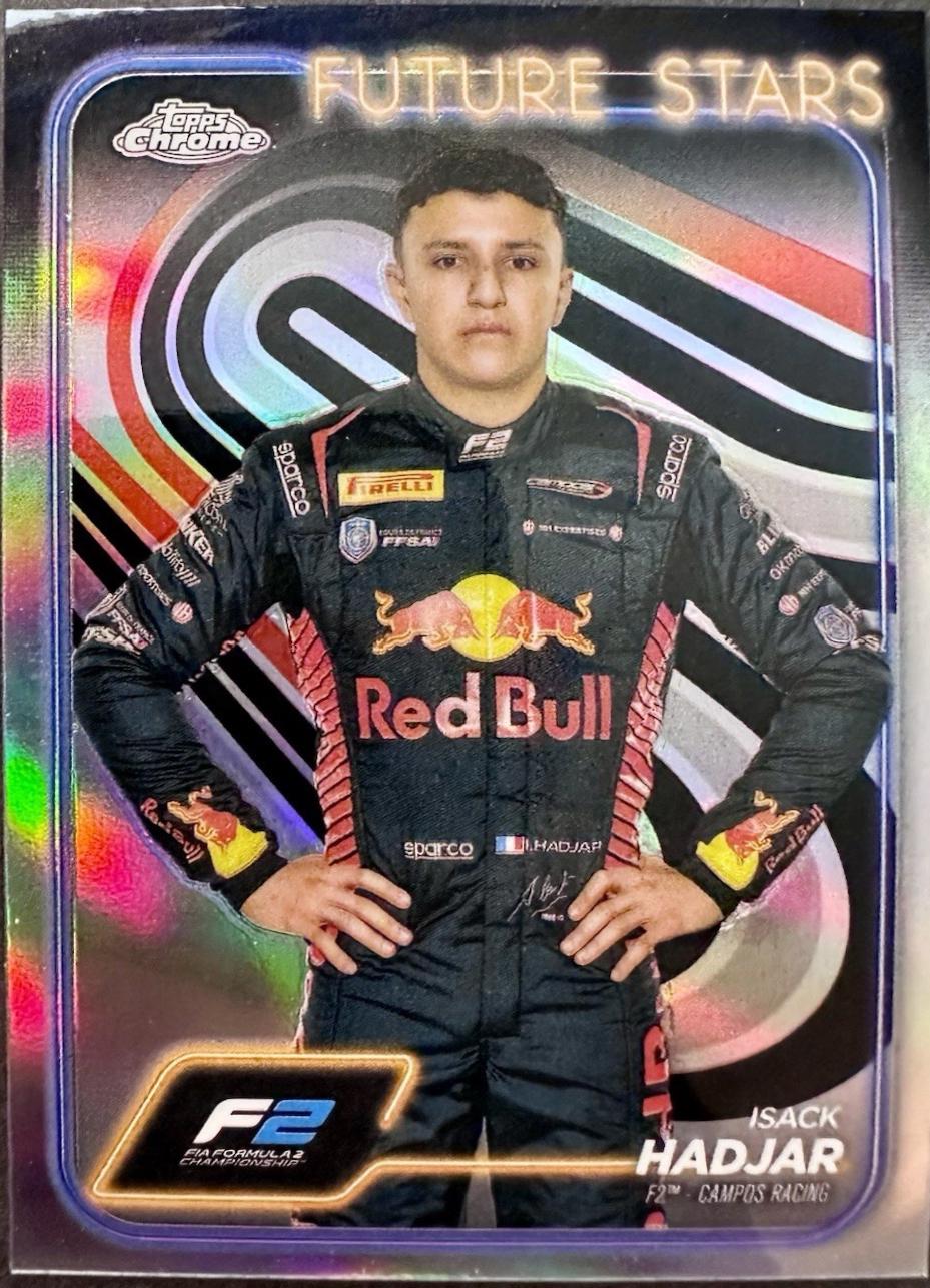 Isack Hadjar [Red Refractor] #41