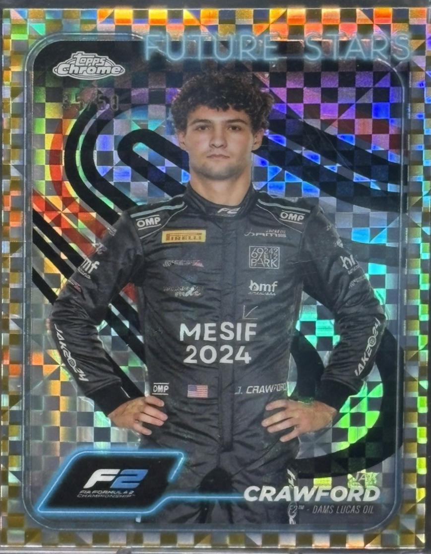 Jak Crawford [Checker Flag Gold Refractor] #33
