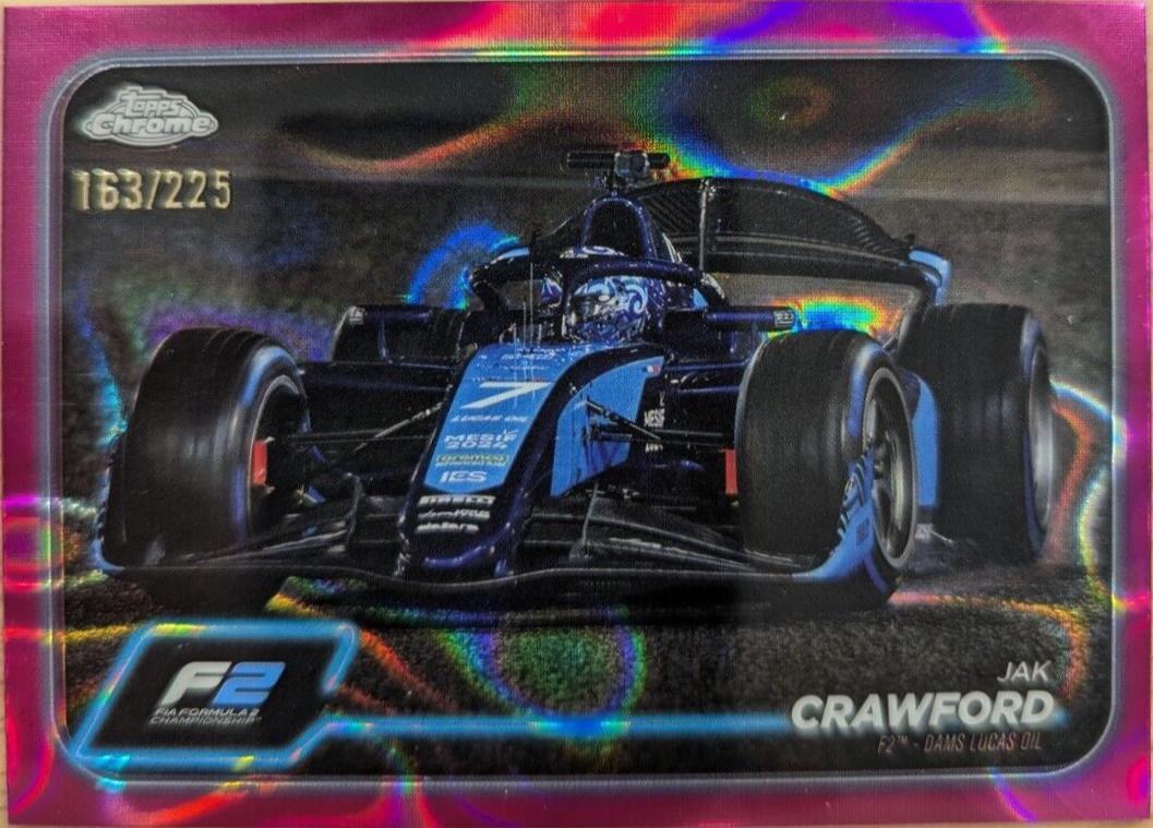 Jak Crawford [Fuchsia Lava Refractor] #105