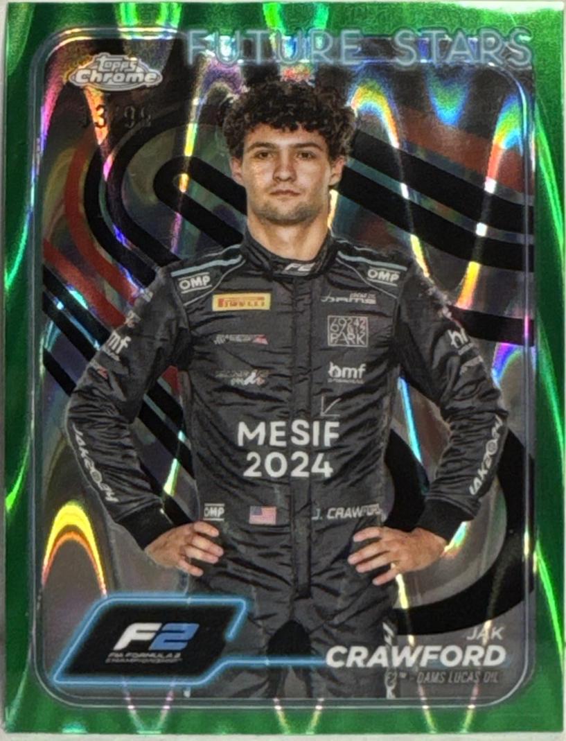 Jak Crawford [Green RayWave Refractor] #33