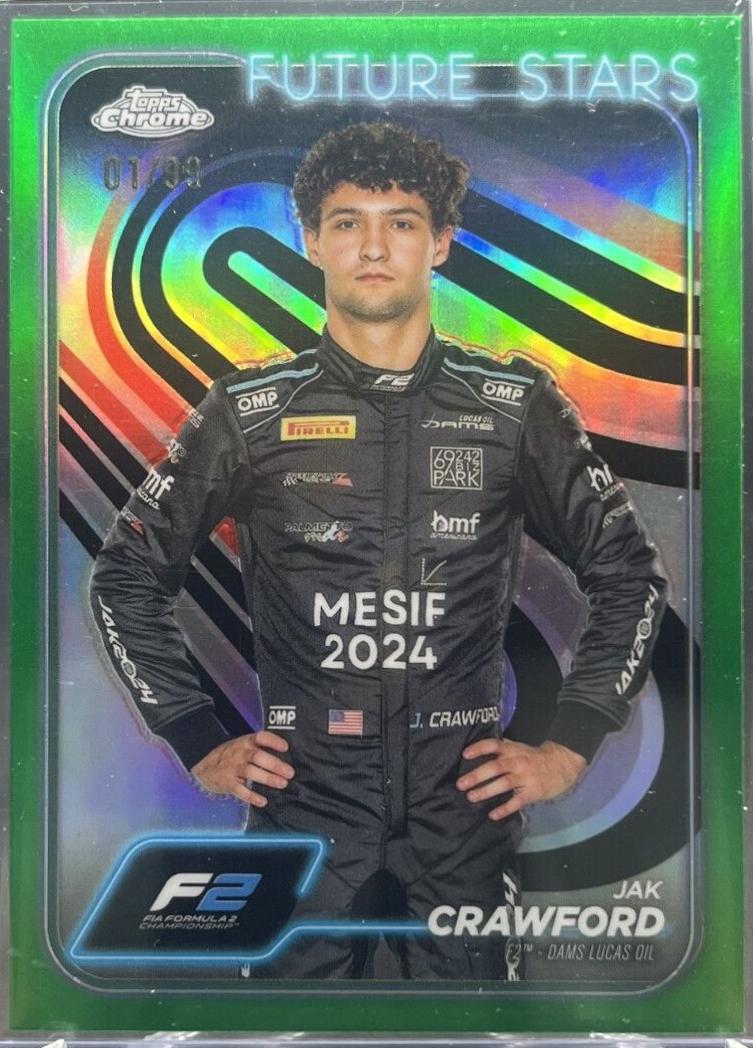 Jak Crawford [Green Refractor] #33