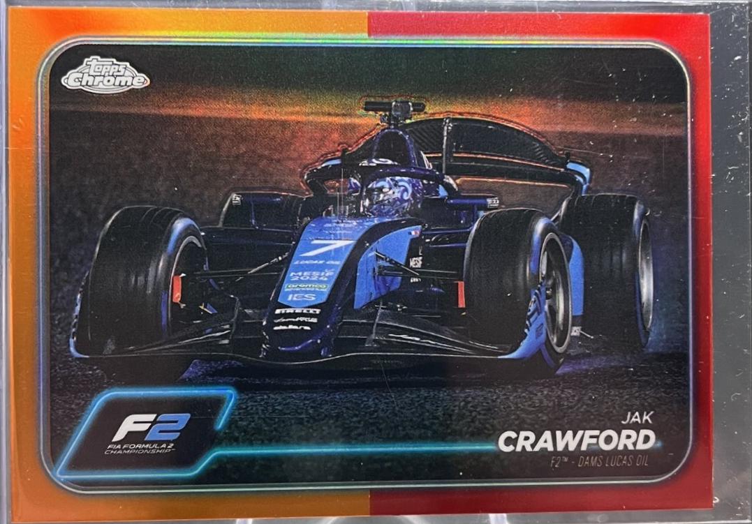 Jak Crawford [Orange Red Refractor] #105