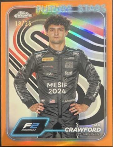 Jak Crawford [Orange Refractor] #33