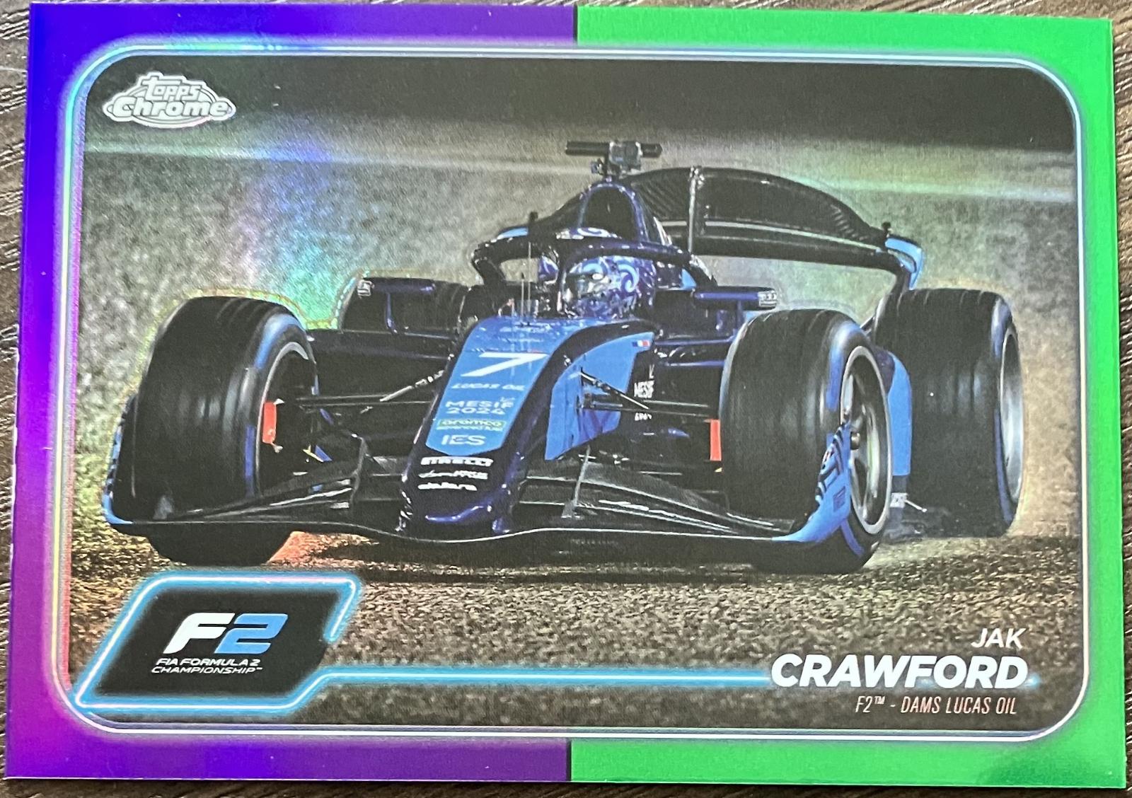 Jak Crawford [Purple Green Refractor] #105