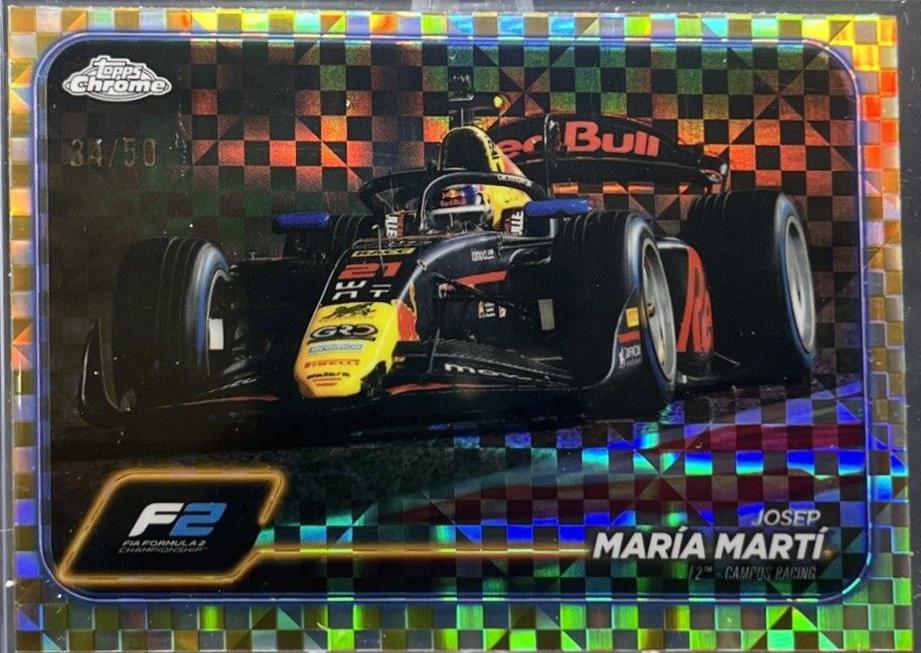 Josep Maria Marti [Checker Flag Gold Refractor] #114