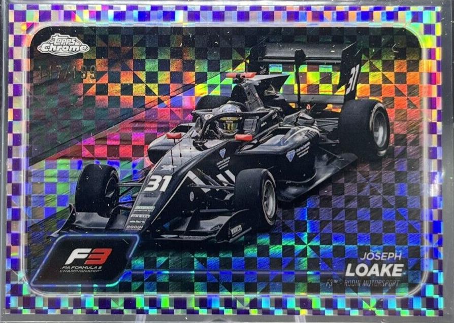 Joseph Loake [Checker Flag Purple Refractor] #143