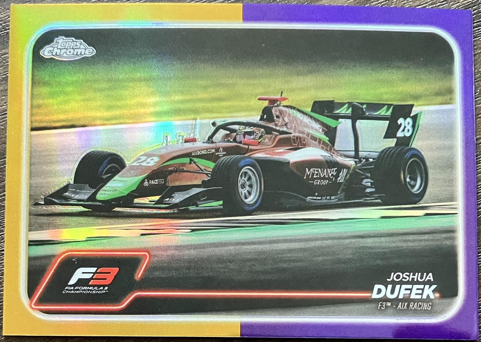 Joshua Dufek [Gold Purple Refractor] #141