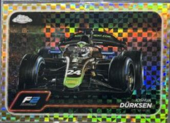 Joshua Durksen [Checker Flag Gold Refractor] #107