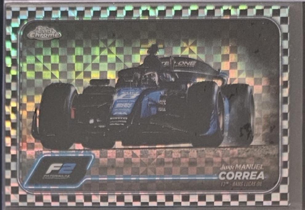 Juan Manuel Correa [Checker Flag Refractor] #106